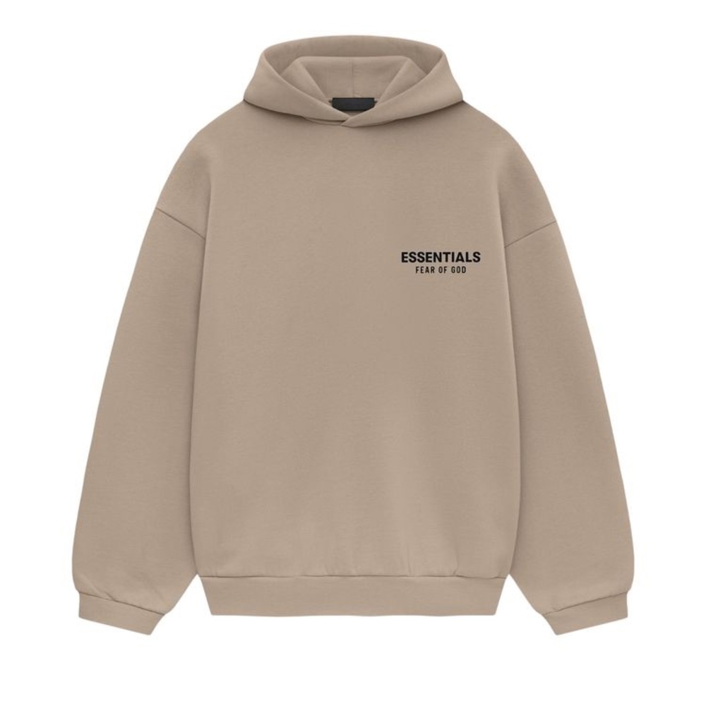 Fear Of God Essentials Hoodie Desert Sand FW24 Size S Brand New